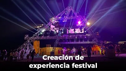 creacion de experiencia festival | Cosas raras