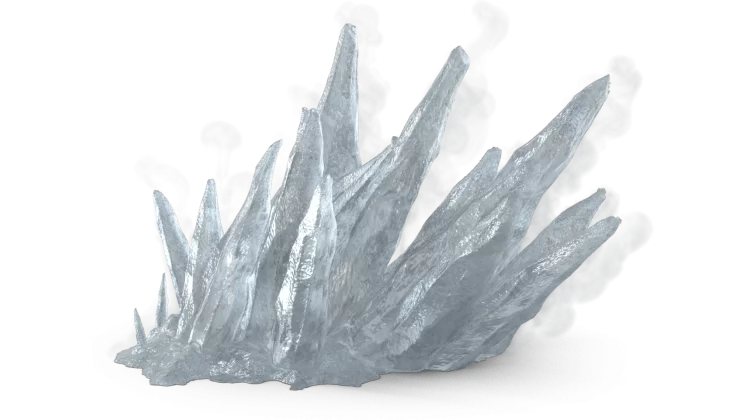 FootageCrate Ice Block Attack 1@3X | Cosas raras